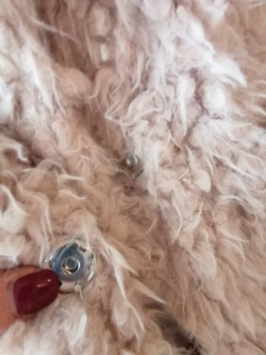 Futro futerko futrzany płaszcz CROPP r. L