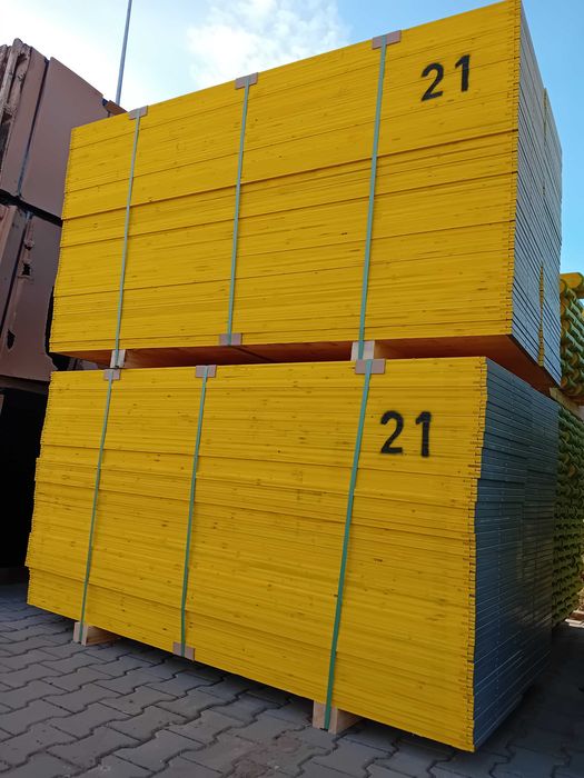 Sklejka budowlana, szalunki stropowe, podpora budowlana dźwigar korona