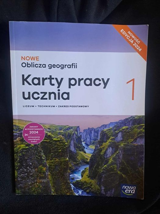 Oblicza Geografii Karty pracy ucznia | 1 klasa