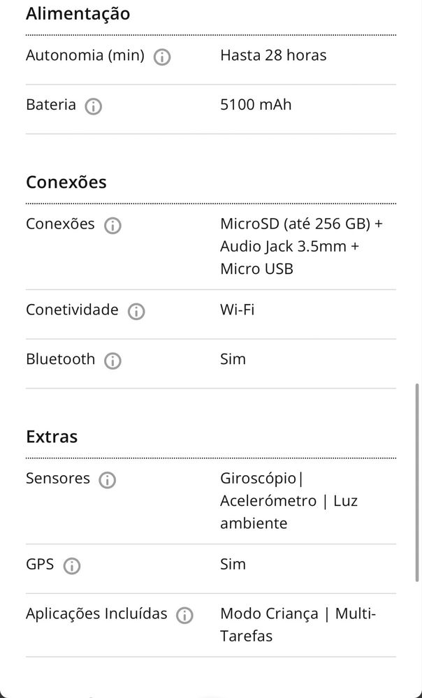 Tablet HUAWEI MediaPad T5 (10.1'' - 32 GB - 3 GB RAM - Wi-Fi - Preto)