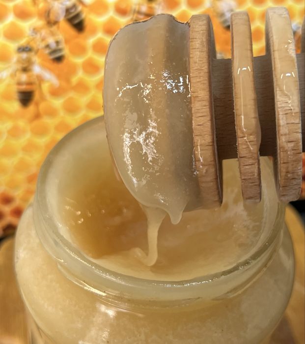 Справжній Український Чистий Мед із Власного Вулика, Без Хімії та ГМО