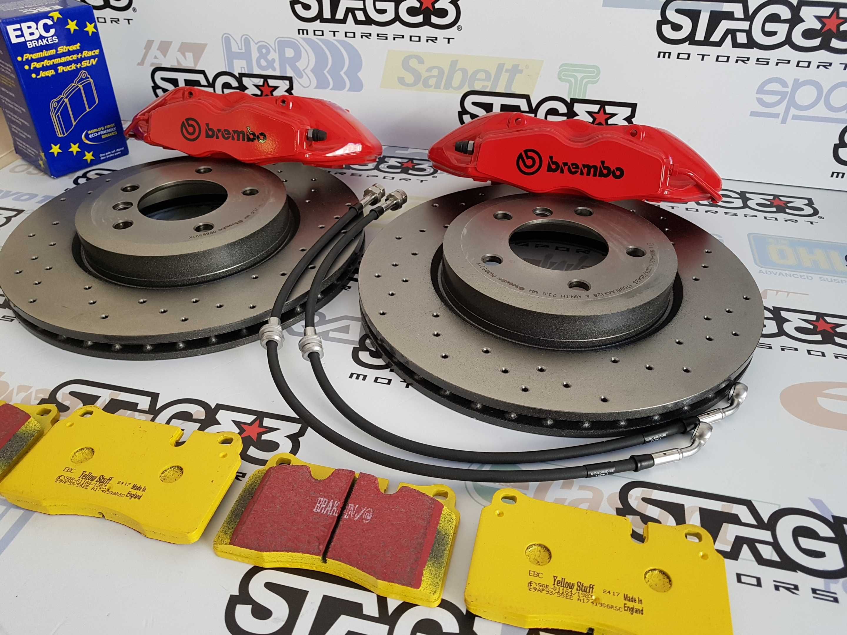 Pinças Brembo 4 pistons Bombas Travão Tarox EBC BMW E36 E92 Civic EP3