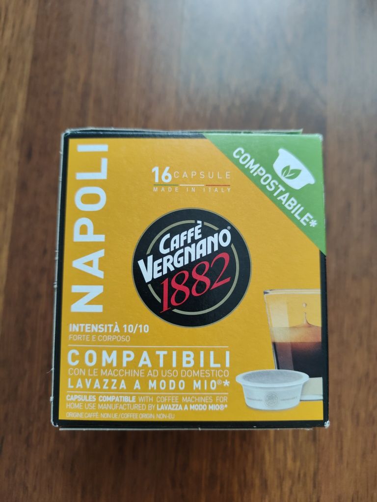 Nowe kapsułki Caffe vergnano Napoli 16szt