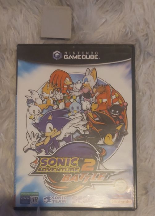 Game Cube Sonic Adventure 2+Cartão de Memória.