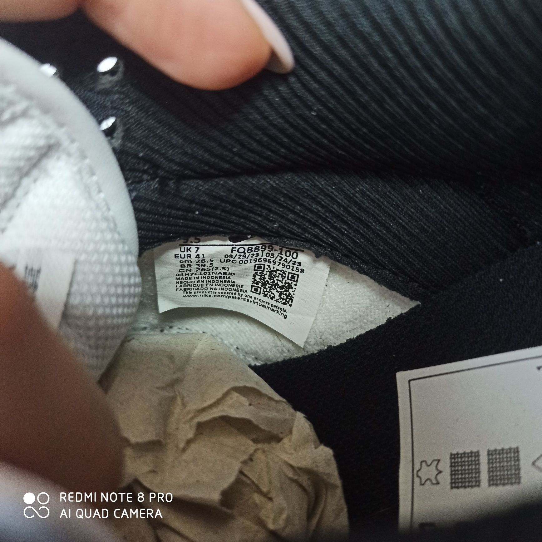 Оригінальні жіночі кросівки Nike Dunk Low Premium "Vintage Panda"(FQ88