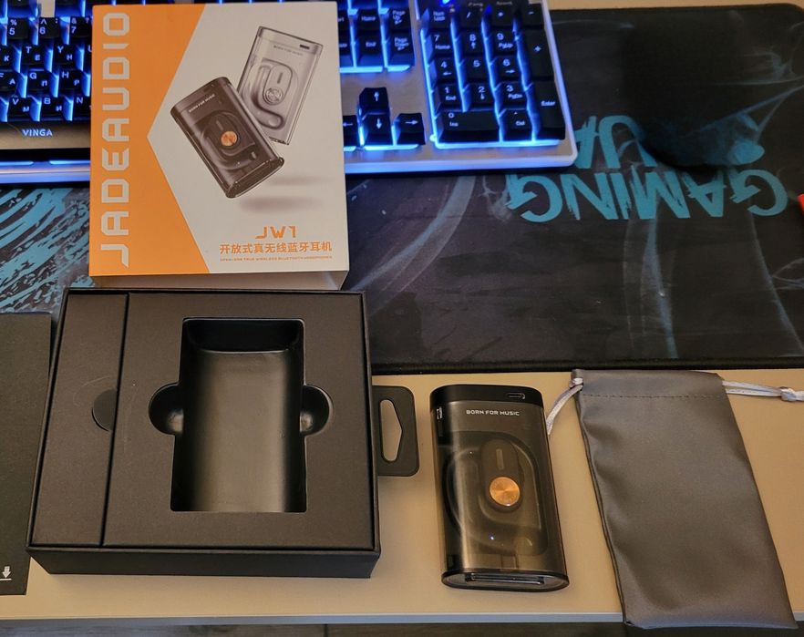 Навушники для спорту FiiO JadeAudio JW1 Open Ear TWS