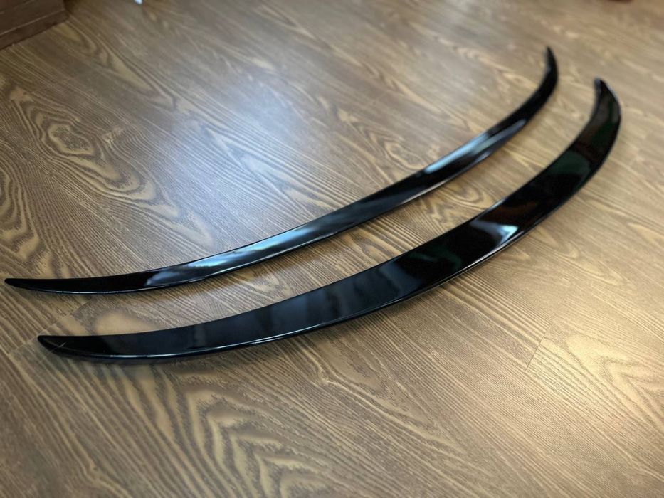 Лип спойлер сабля BMW F30 F32 G30 E39 F36 G20 F10 G02 F15 G05 G01 бмв
