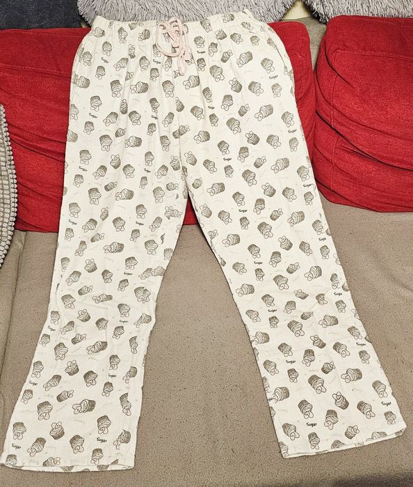 Bawełniane spodnie damskie, rozm M/L