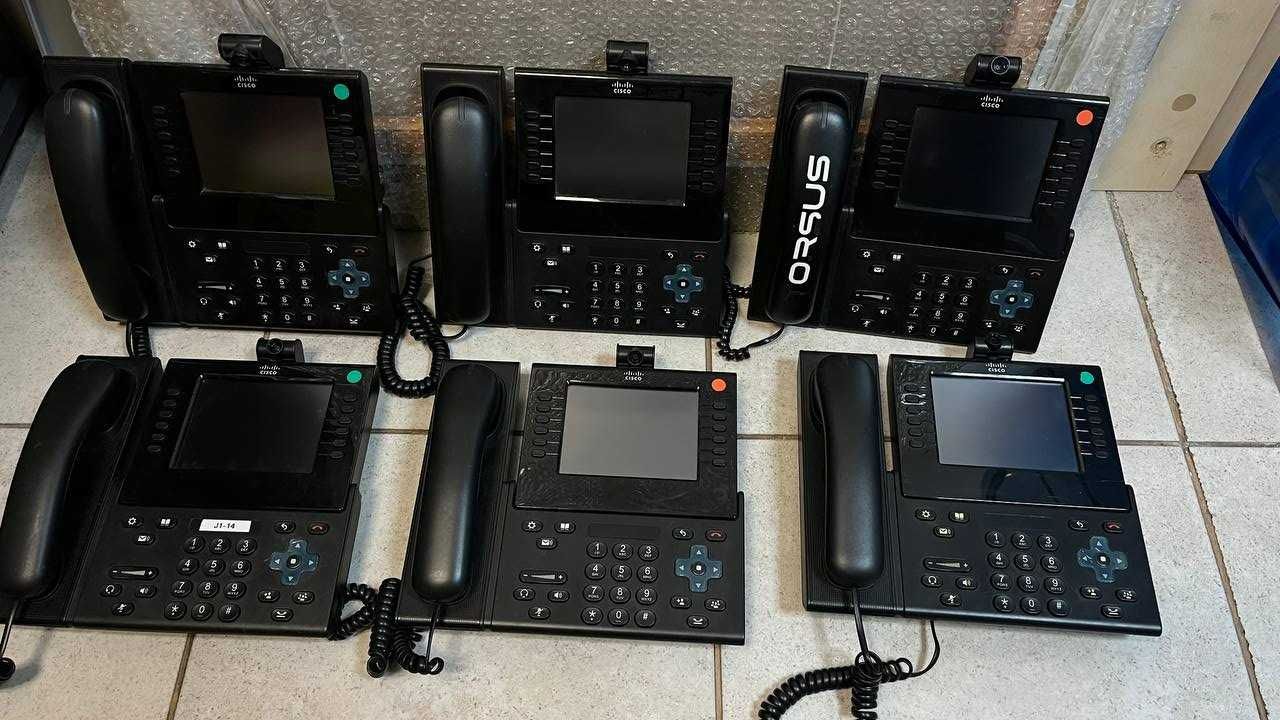 НОВі! IP телефон Cisco CP-9971-C-K9 сенсорні з камерою ти Wi-fi