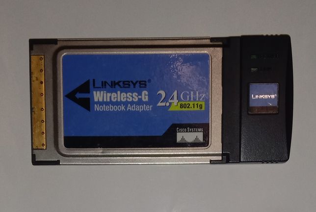 Linksys Wireless-G (WPC54G). Wi-Fi адаптер.