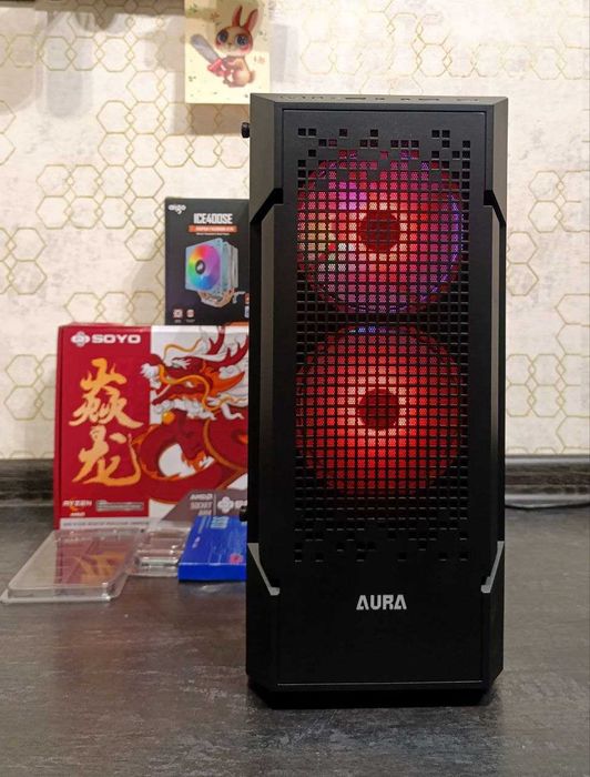 Ігровий ПК Ryzen 5 3600 RX 480 8GB 16 DDR4 6|12 Ядер AM4 B450 M.2-512