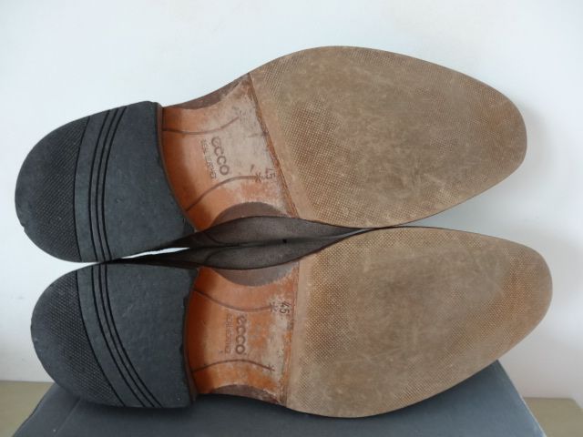 Buty Ecco roz. 45 SKÓRA Półbuty Pantofle