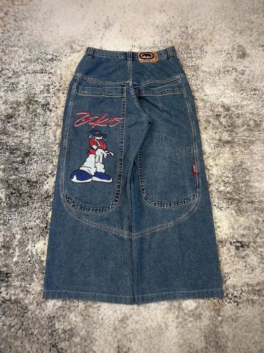Штани ECKO unltd JEANS rap джинси pants baggy y2k sk8 jnco