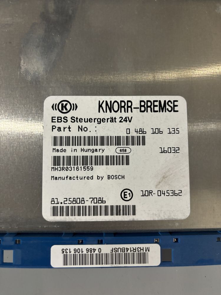 Sterownik EBS Knorr MAN TGX TGS