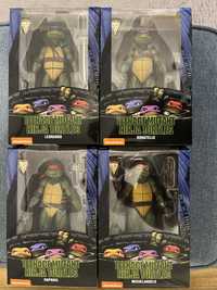 4 figurki Neca Teenage Mutant Ninja Turtles 1990 Movie Żółwie Ninja