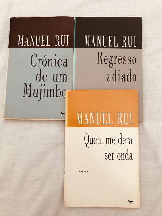 ONDJAKI e MANUEL RUI Contos, romances e novelas várias