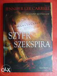 Szyfr Szekspira - Jennifer Lee Carrell, twarda oprawa