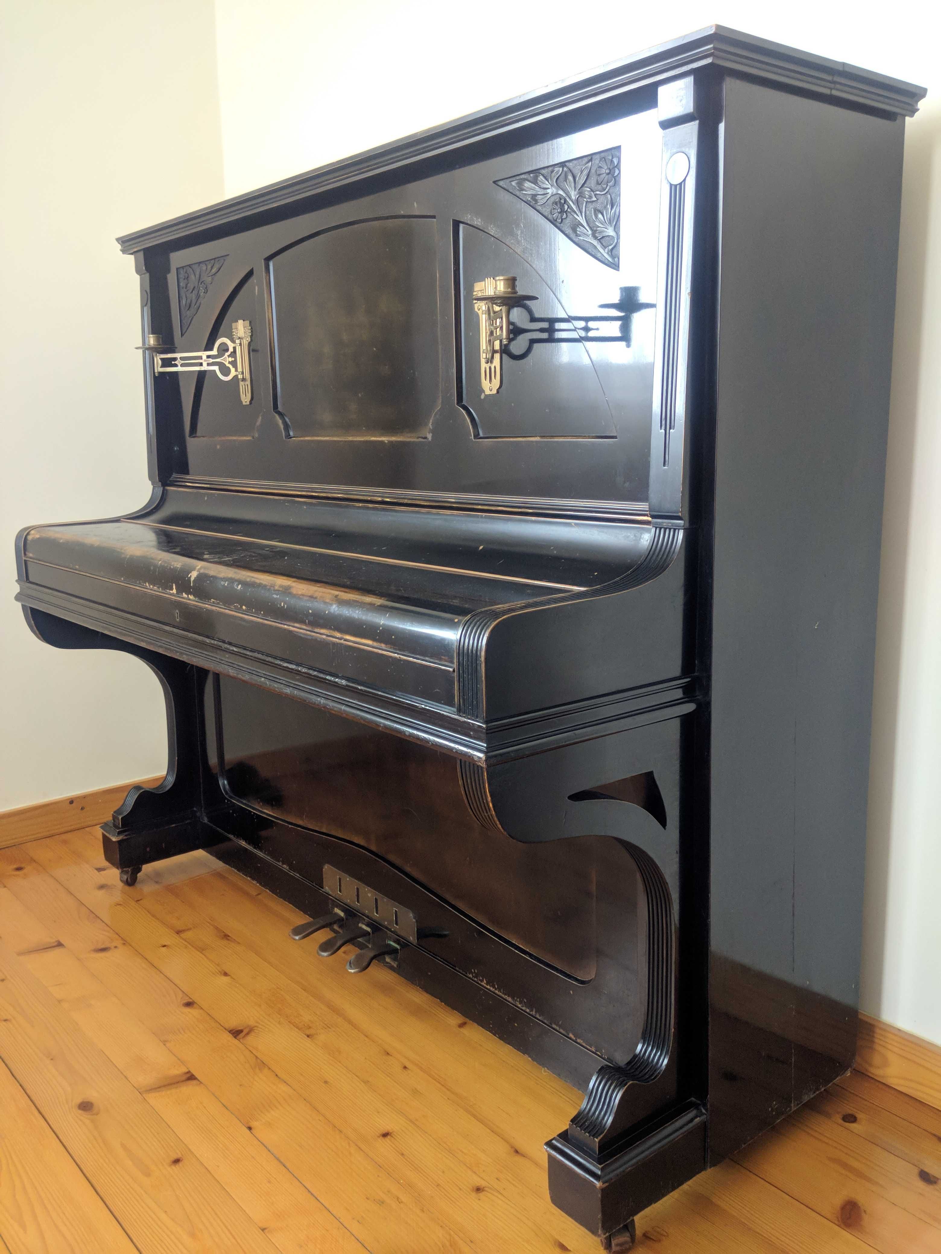 Pianino Forster 1902r, wys. 132cm