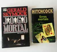 Livros "Jogo Mortal", "Erros Mortais"