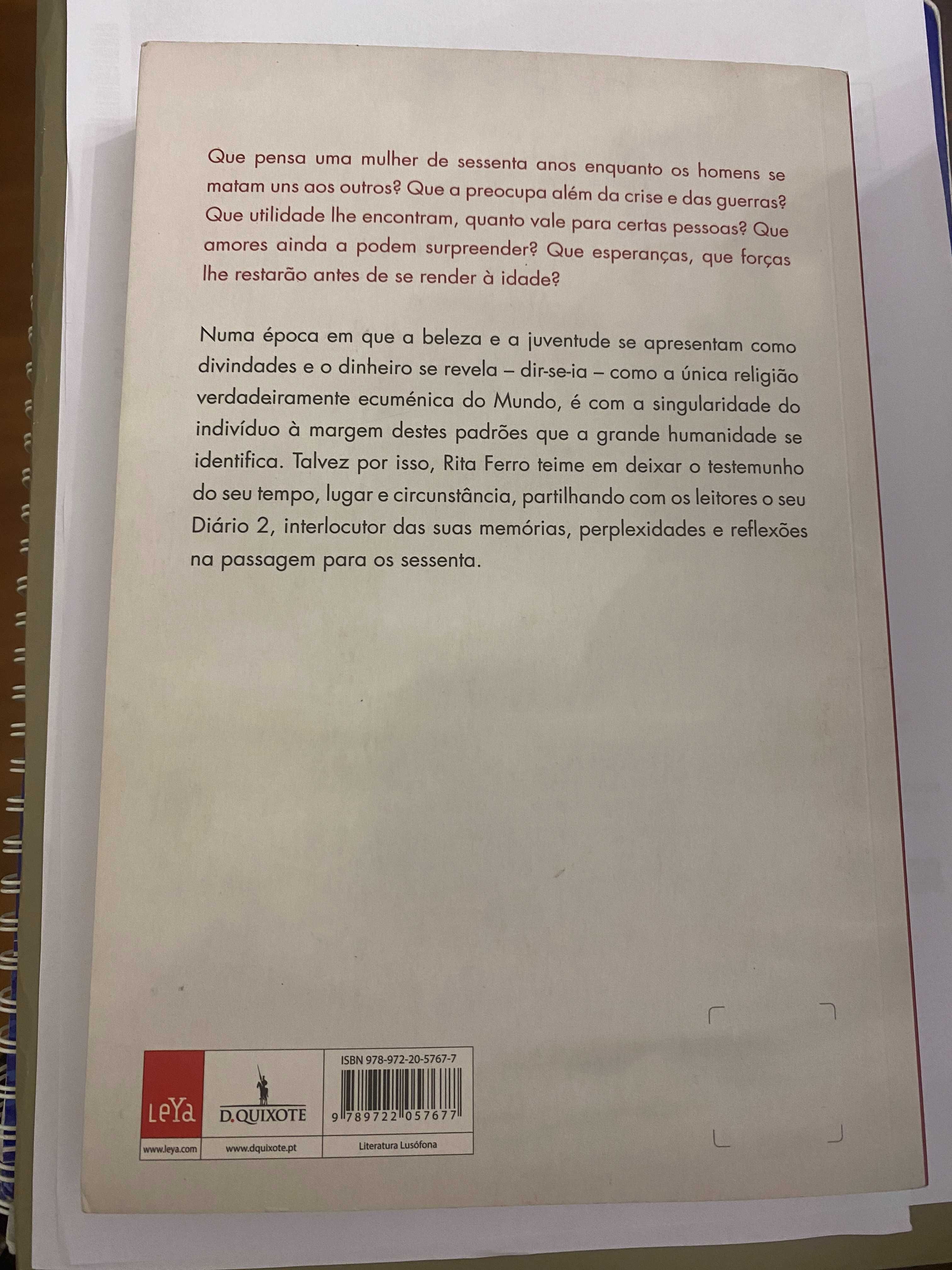 Livro da Escritora Rita Ferro