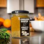 Carolina Reaper апельсин имбирь крафтовый острый соус. Гострий соус.