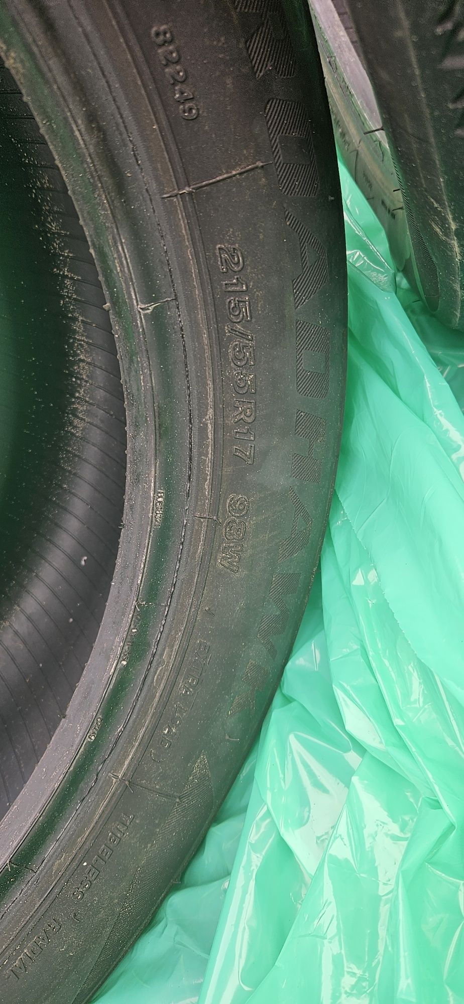 Opony letnie 215/55 r17  2x Firestone 2x Fulda