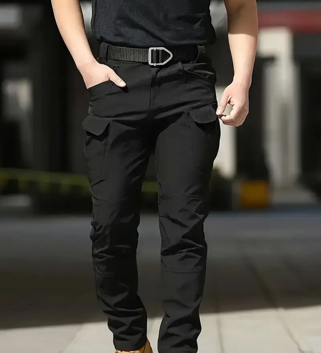 Чоловічі тактичні чорні штани