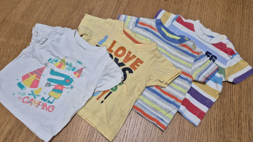 050 U tshirt nr 2 komplet 4 szt kr r george 50-56