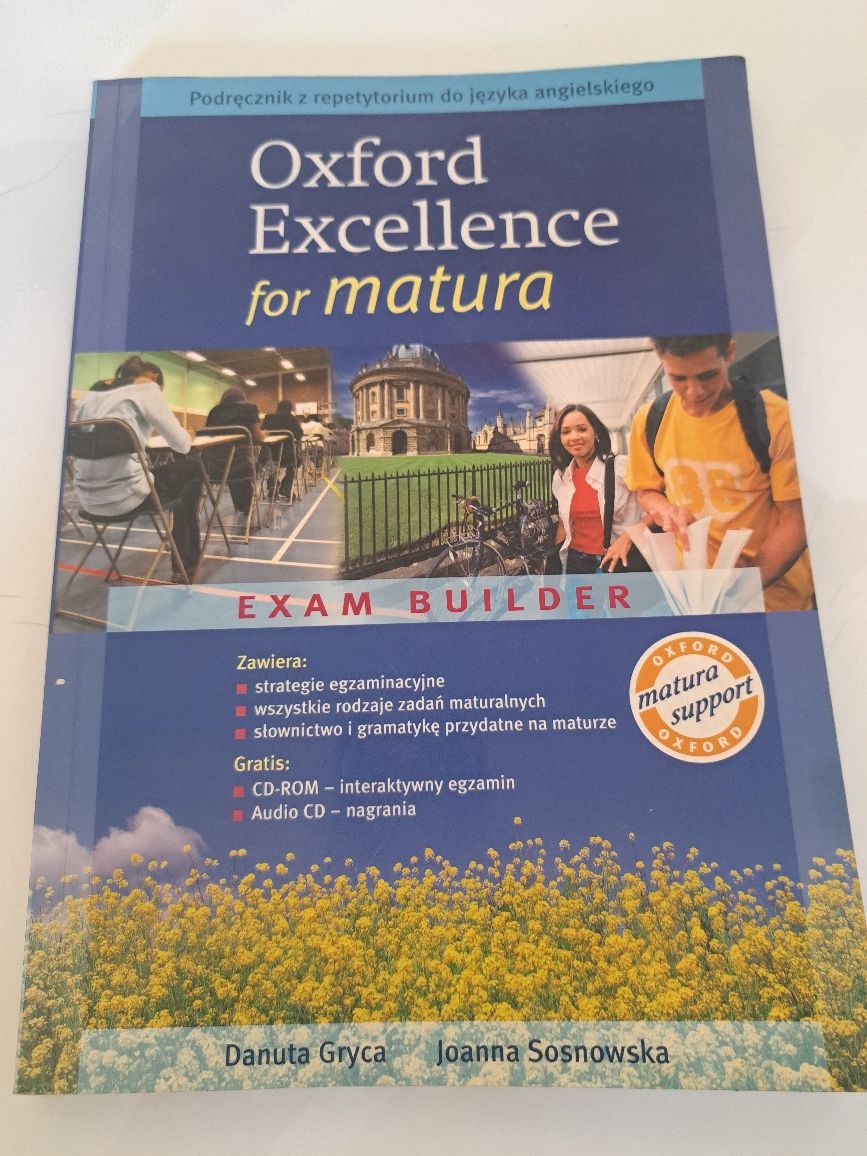 Podręcznik z repetytorium do języka angielskiego Oxford Excellence