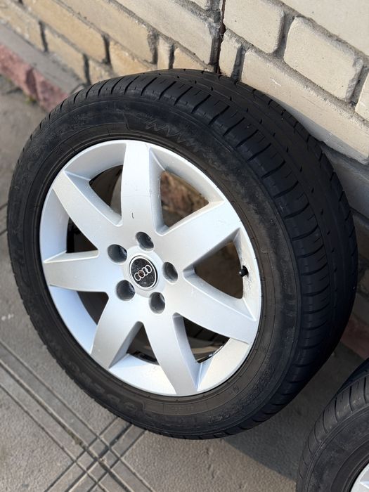 Диски с Резиной в сборе 205 55 R16 VW, Audi, Skoda VAG