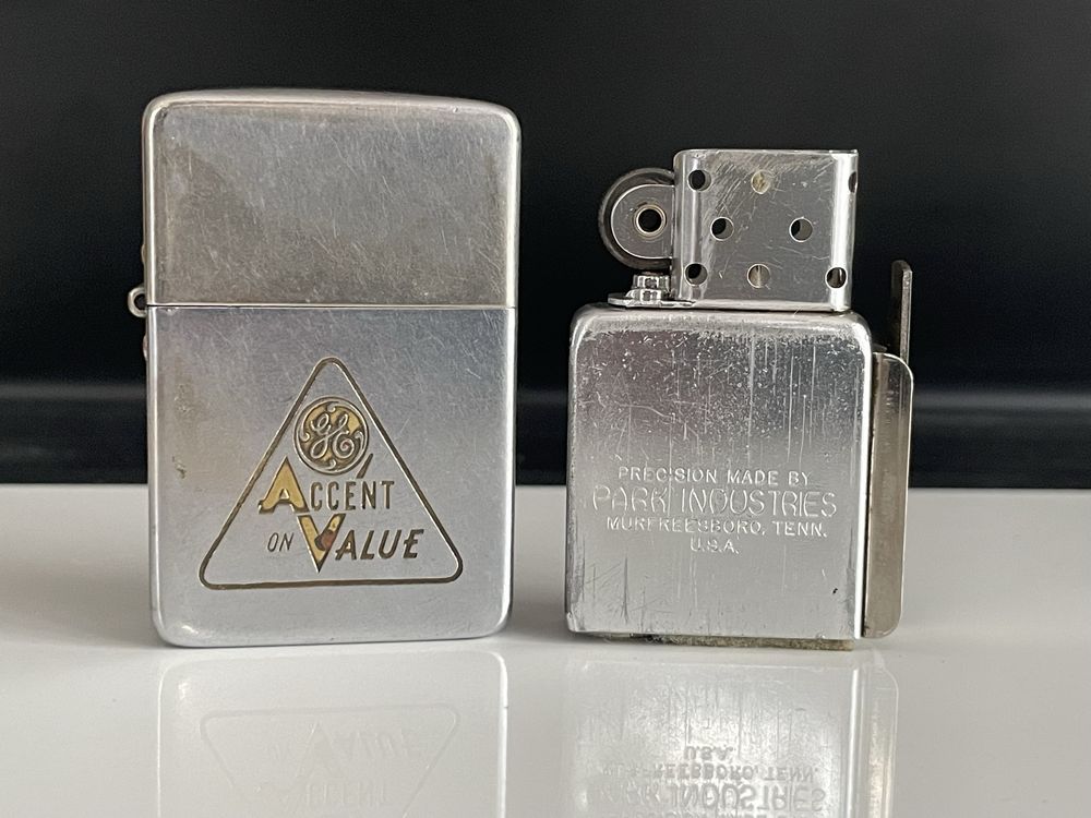 Zapalniczka benzynowa Park Lighter, General Electric, Made In USA