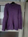 Moherowy sweterek hand made