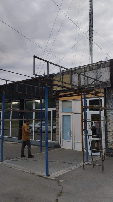 Сварочные работы крыльцо лестницы