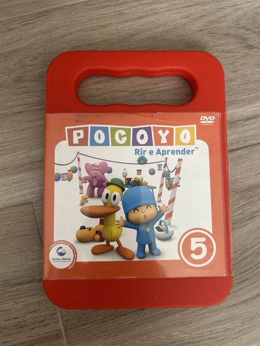 Pocoyo DVD Vol. 5 e Vol. 6 (Originais, usados)