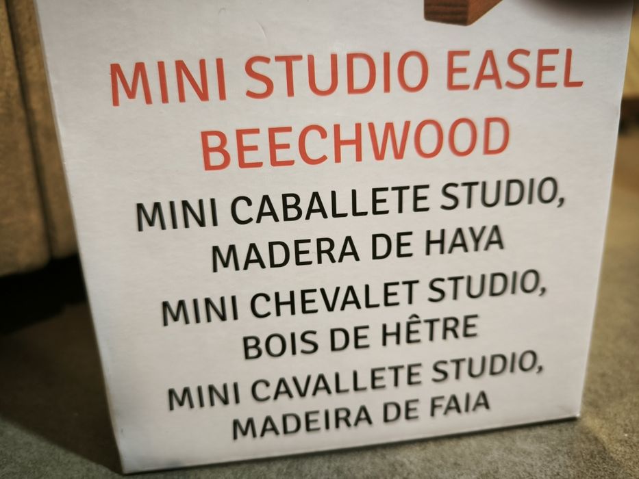 Suporte para telas-Cavalete de madeira faia