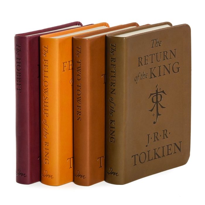 Набір книг Володар перснів та Хоббіт The lord of the rings book set de