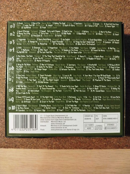 Płyta CD - The best of ROCK, 10 CD