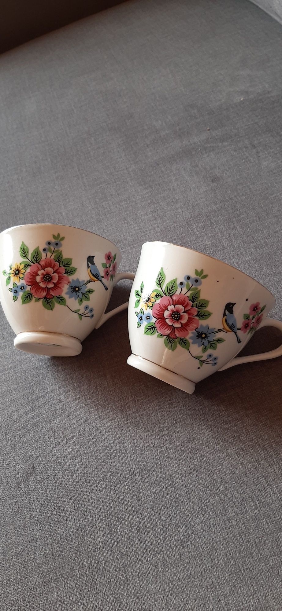 Chińskie filiżanki z porcelany.