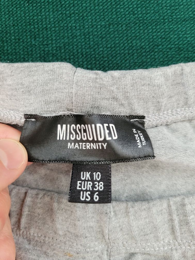 Szare legginsy ciążowe Missguided M/L