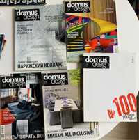 Журнали по архітектурі, дизайну та інтерʼєру Salon Domus та ін.
