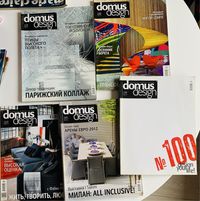 Журнали по архітектурі та дизайну АРХИДЕЯ Salon Domus та ін. Журнал