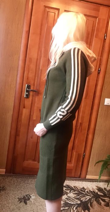 Костюм вязаный юбка и кофта