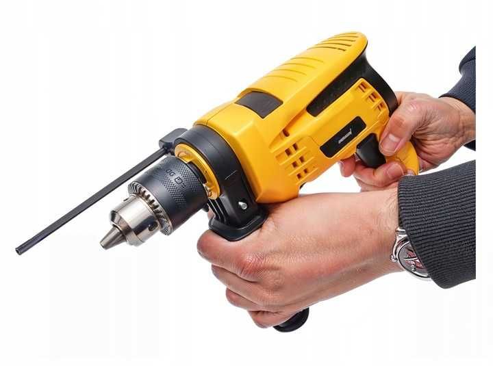 Mocna wiertarka udarowa 1600w 13mm regulacja udar elektryczna z udarem
