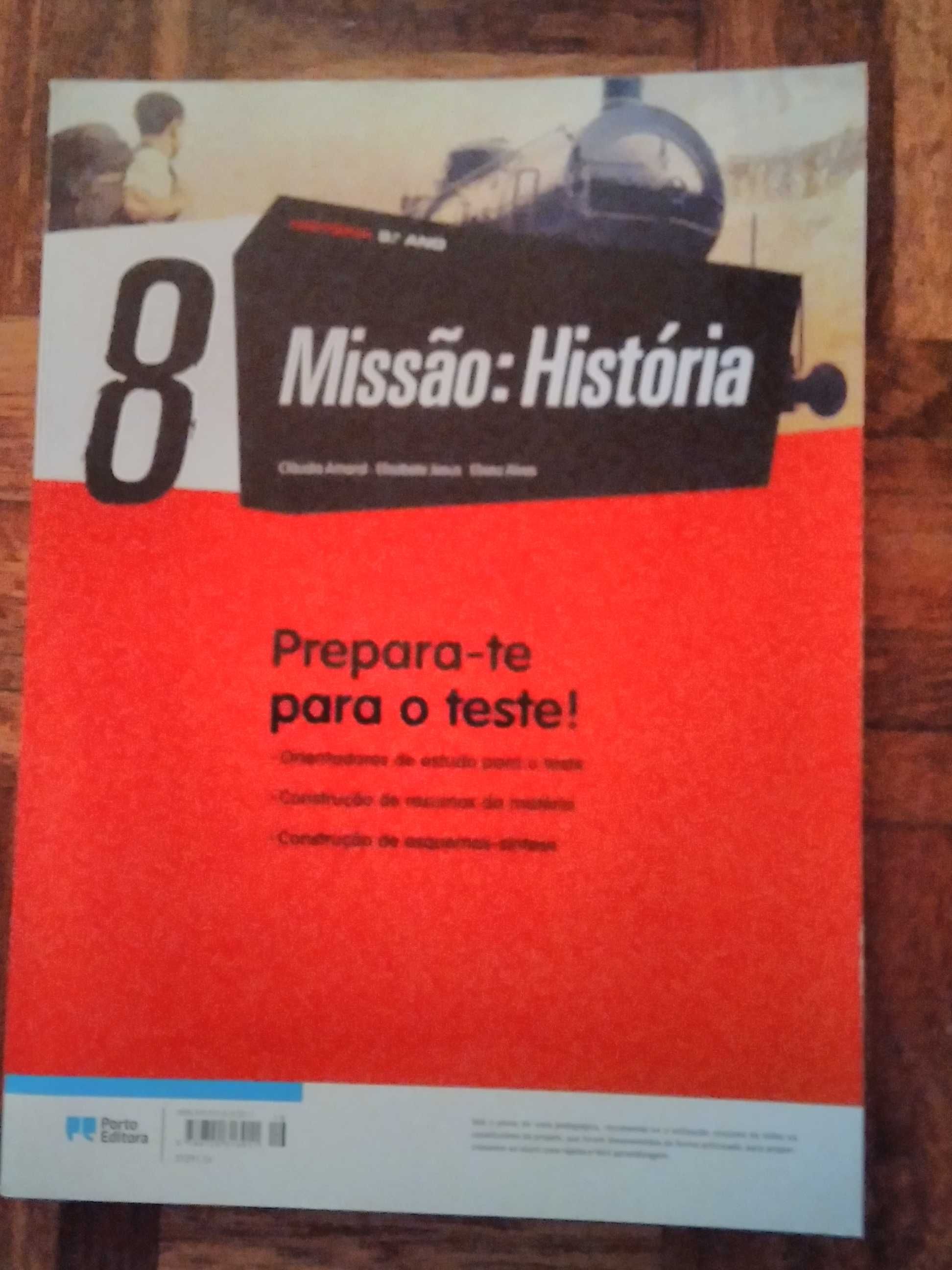 Caderno de atividades Missão História 8