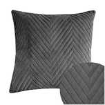 POSZEWKA na poduszę 45x45 WELUROWA velvet pluszowa JODEŁKA Caden GRAFI