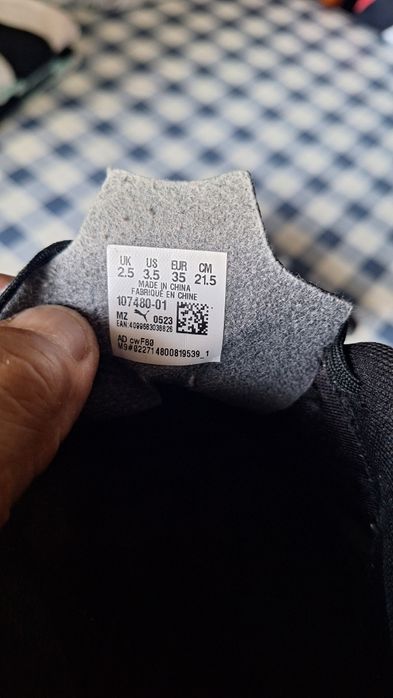 chuteiras de criança da puma