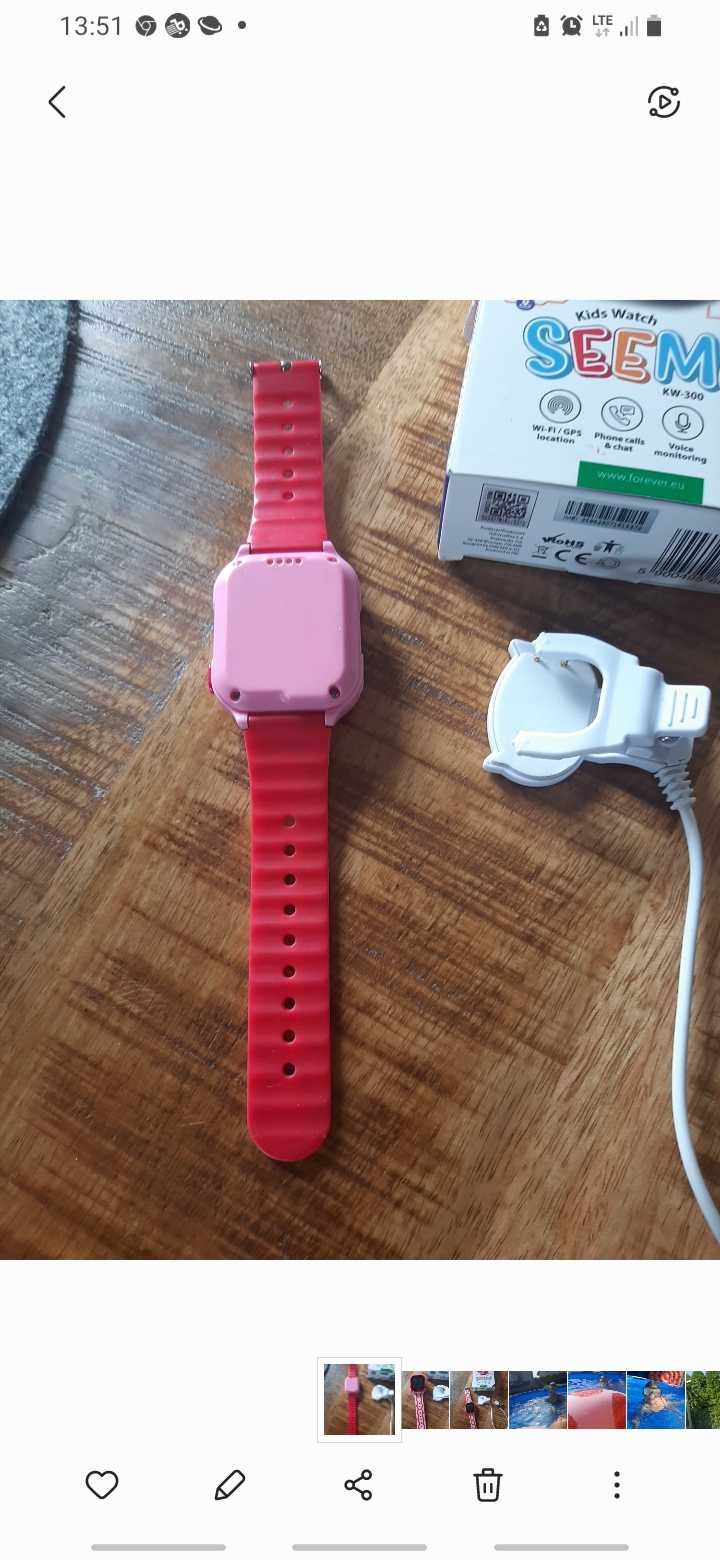 Zegarek Smartwatch Forever Kids Watch SEE ME  kolor Różowy