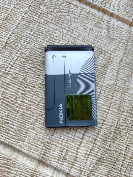Аккумулятор Nokia BL6C оригинал 100% (made in finland) батарея Нокиа