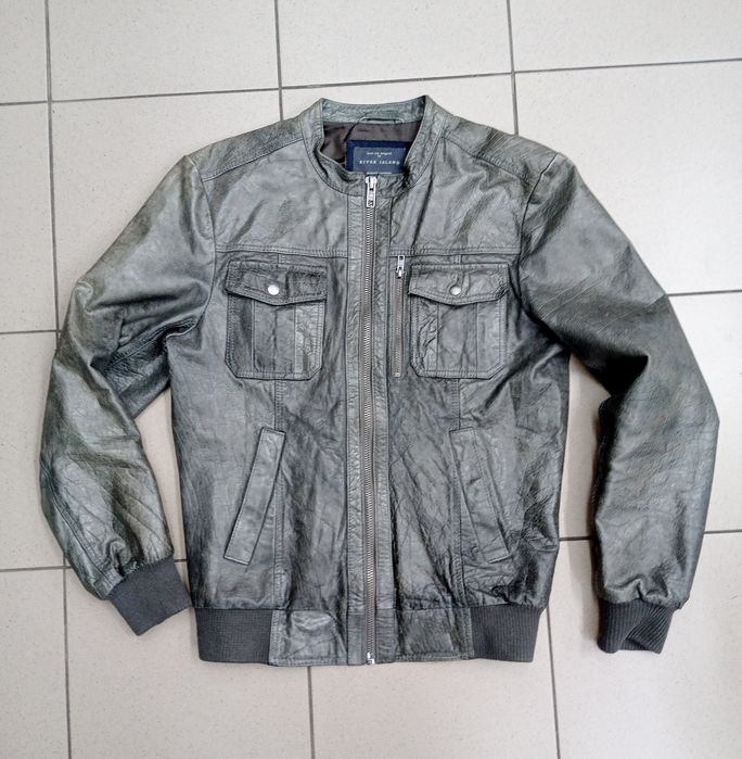 Куртка кожаная мужская р. S. River Island.