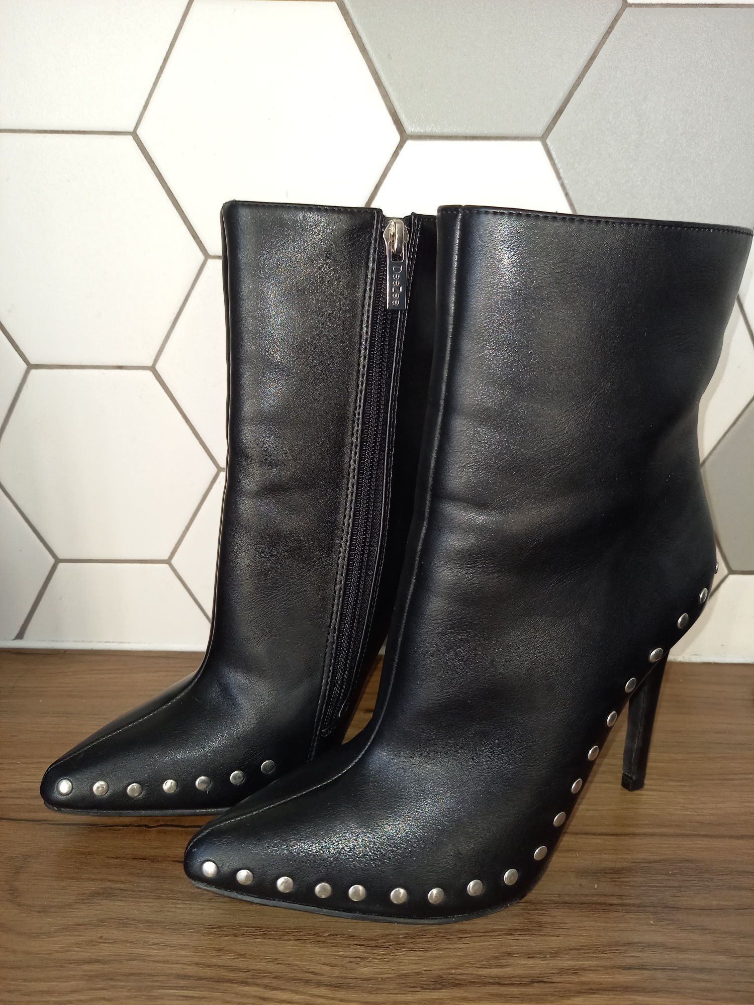 Nowe Buty, botki czarne wiosna-jesień rozmiar 36 CCC